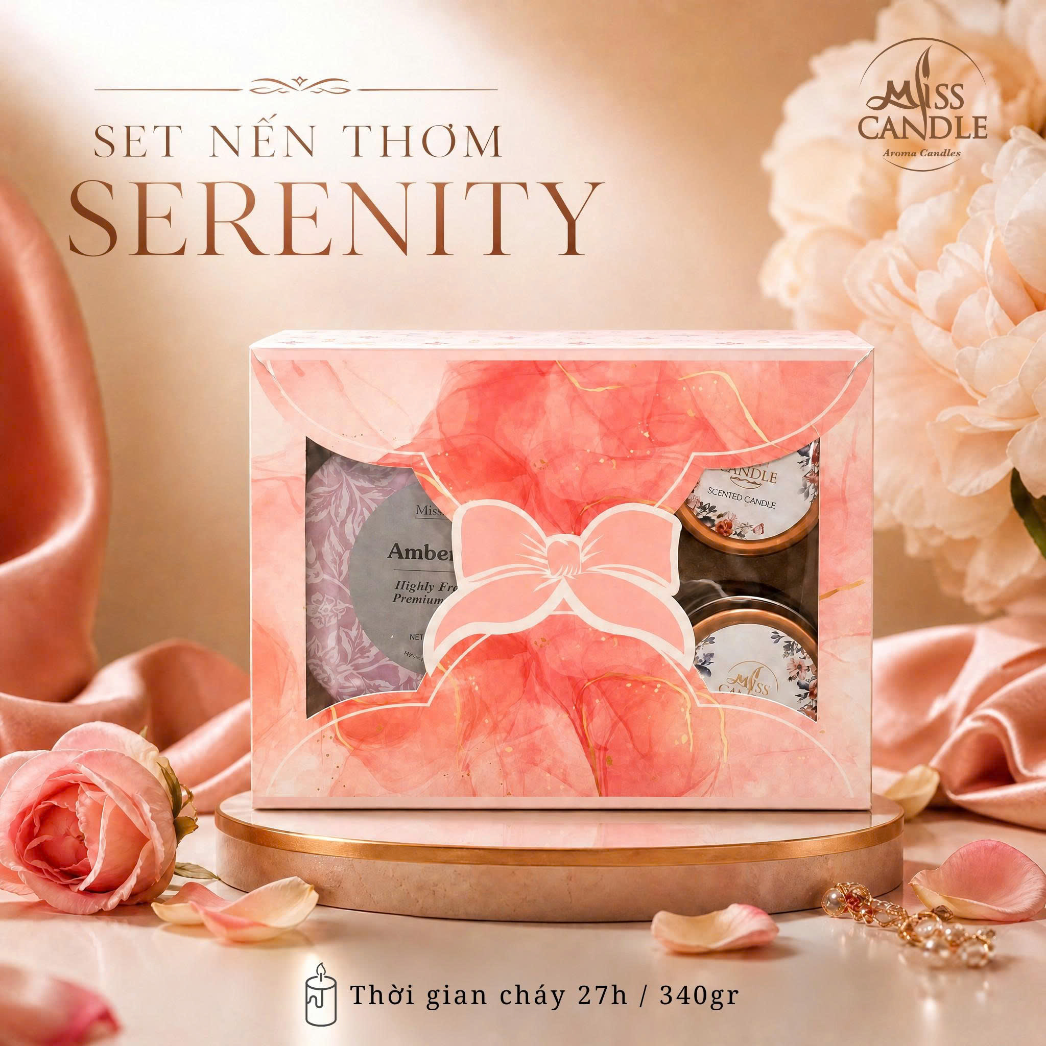Set Nến Thơm Serenity