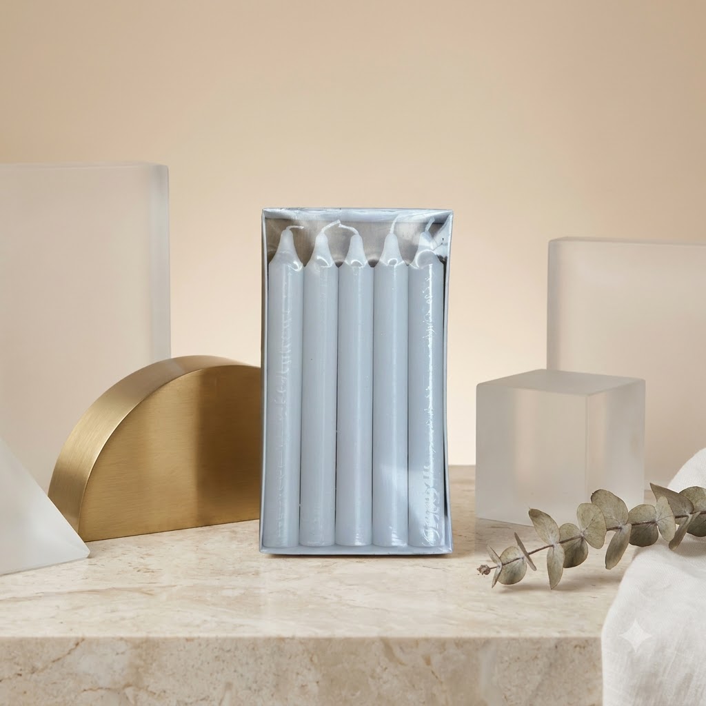 Hộp 15 cây nến thẳng 6 inch